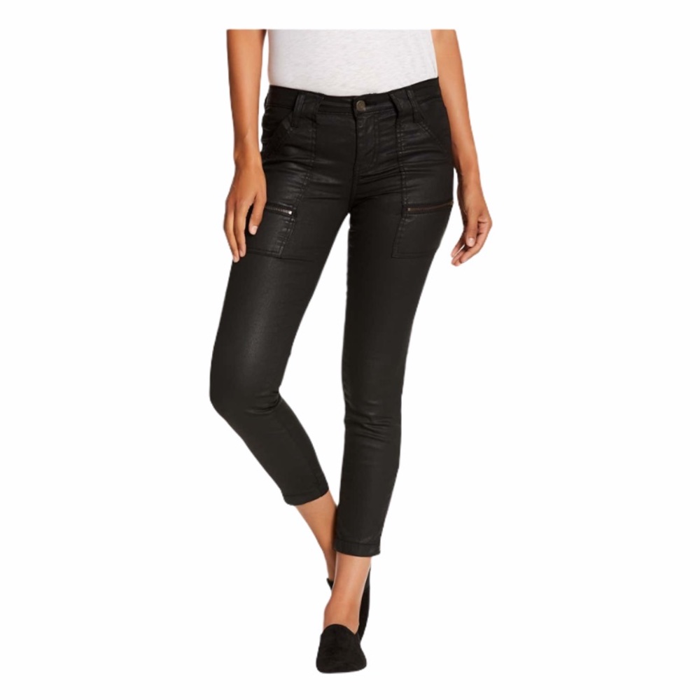 Joie Park Skinny Ankle legging jeans with zipper - Picture 1 of 5
